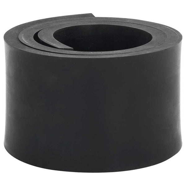 Borda de borracha para limpa-neves 100x10x1 cm preto
