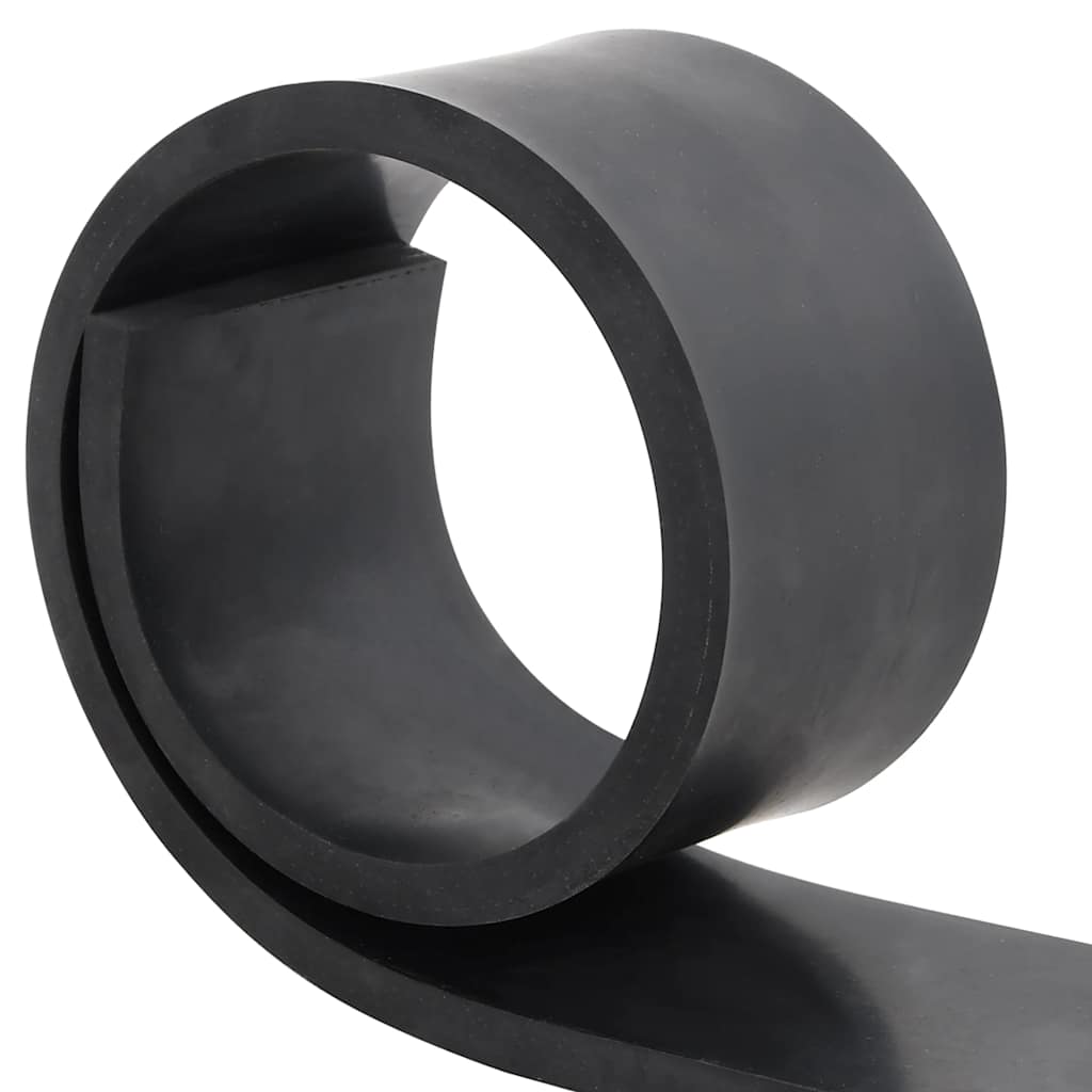 Borda de borracha para limpa-neves 100x10x1 cm preto
