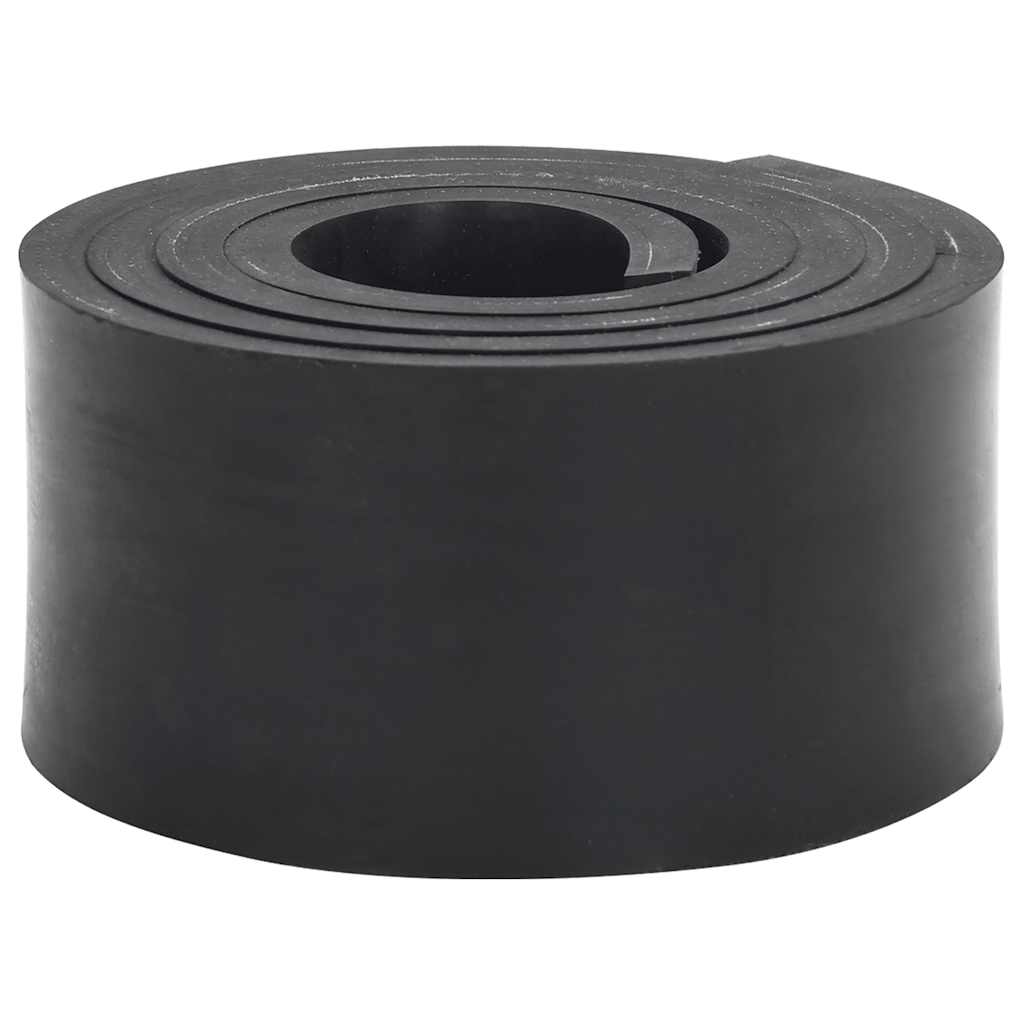 Borda de borracha para limpa-neves 150x10x1 cm preto