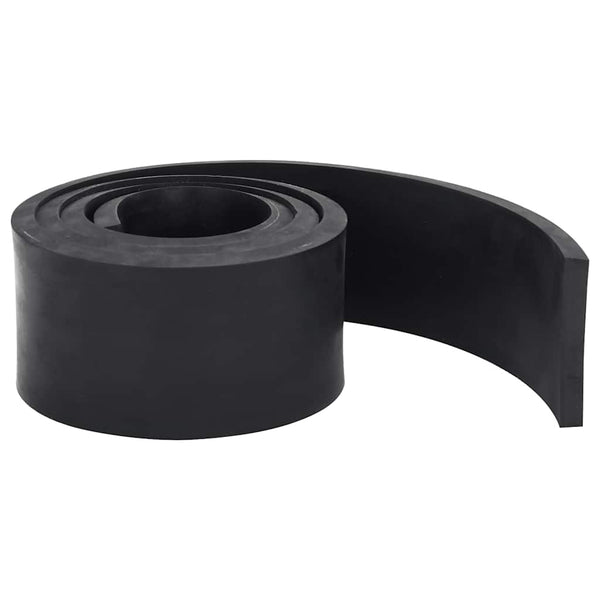Borda de borracha para limpa-neves 150x10x1 cm preto