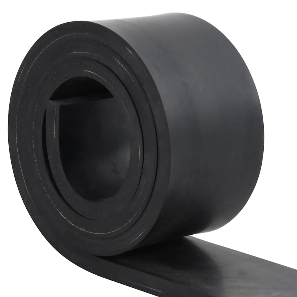 Borda de borracha para limpa-neves 150x10x1 cm preto
