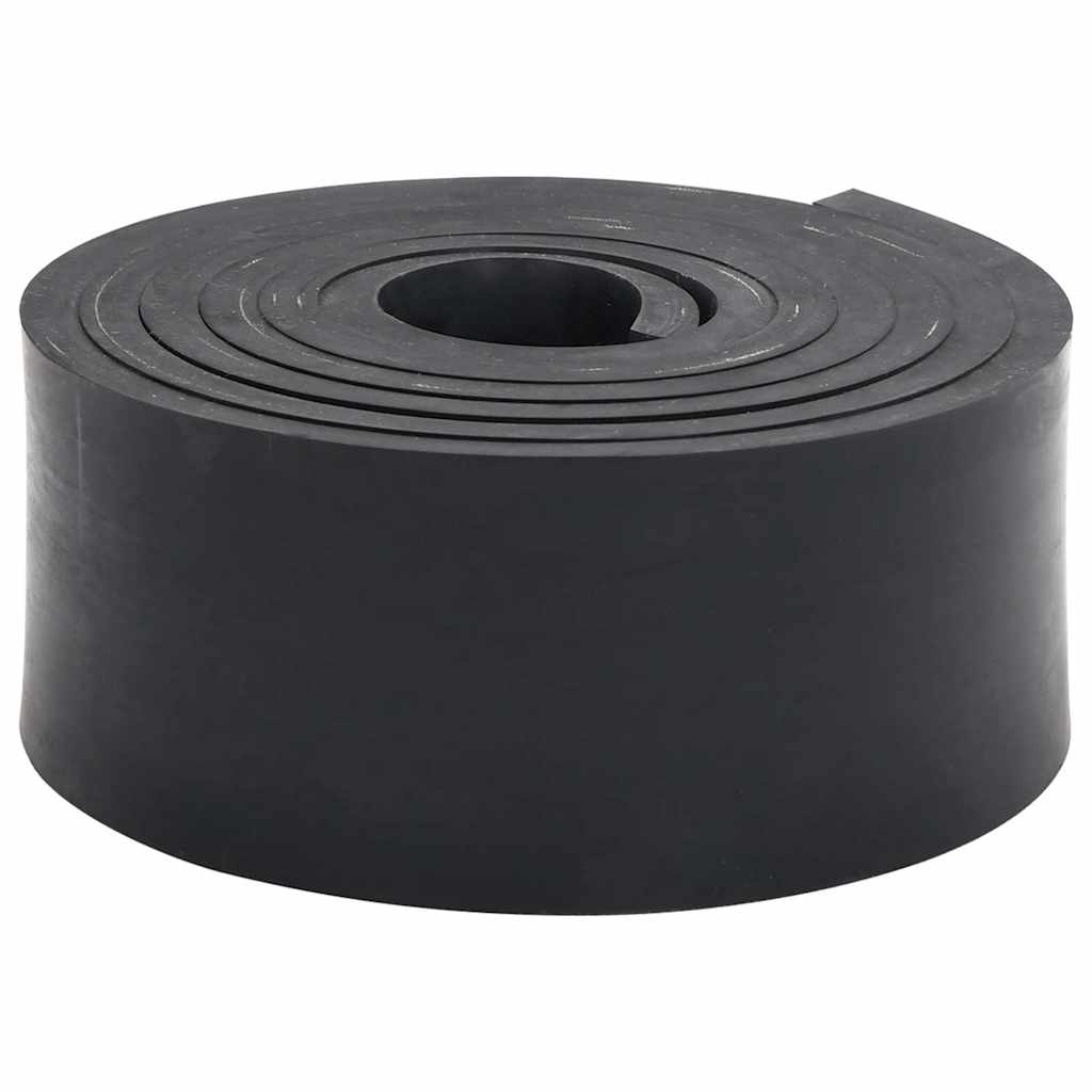 Borda de borracha para limpa-neves 250x10x1 cm preto
