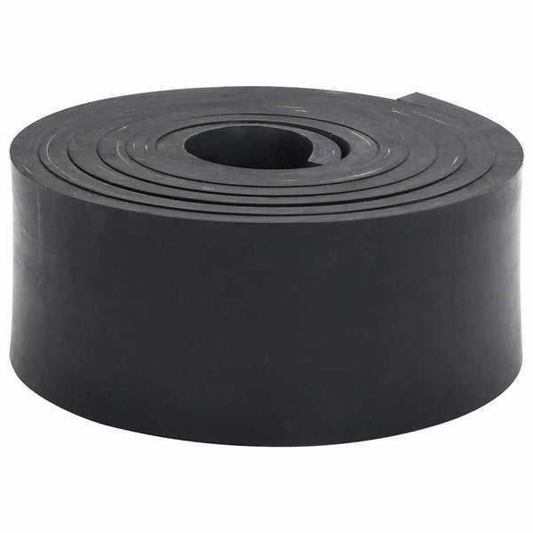 Borda de borracha para limpa-neves 250x10x1 cm preto