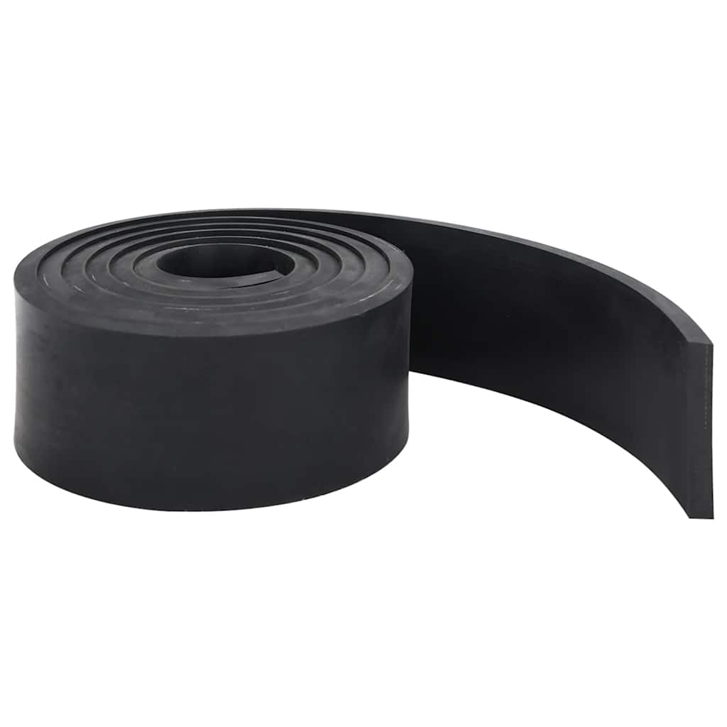 Borda de borracha para limpa-neves 250x10x1 cm preto