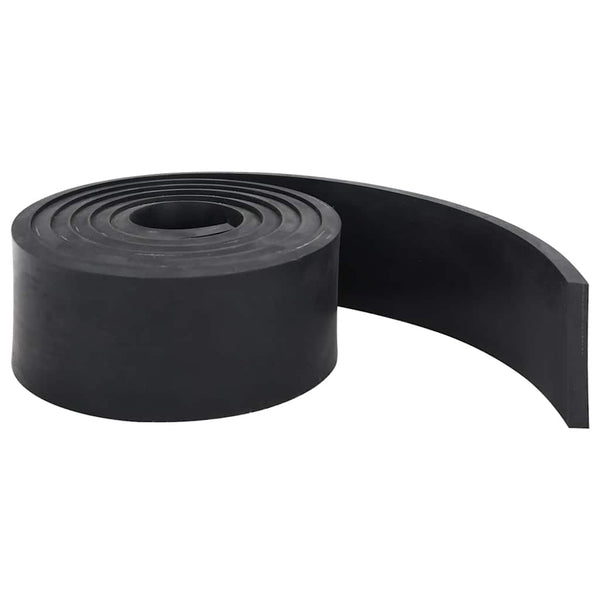 Borda de borracha para limpa-neves 250x10x1 cm preto