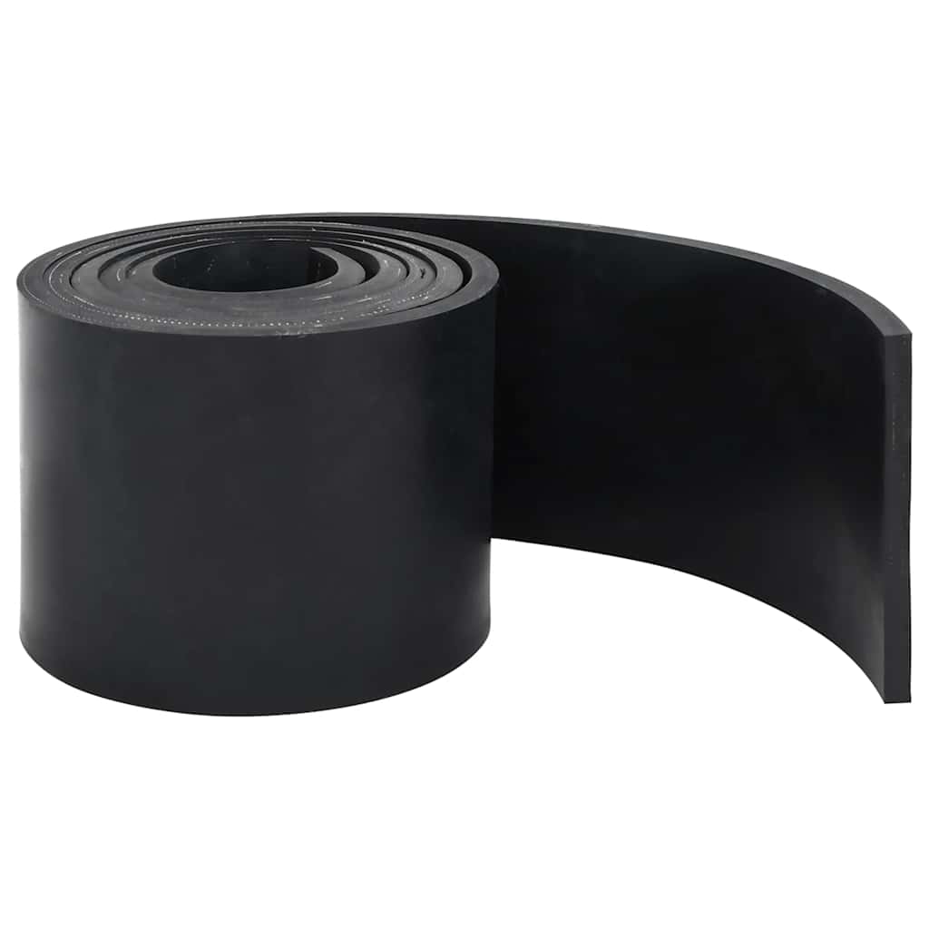Borda de borracha para limpa-neves 250x15x1 cm preto