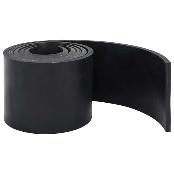 Borda de borracha para limpa-neves 250x15x1 cm preto