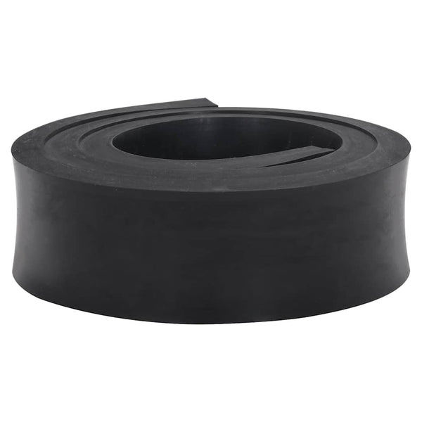 Borda de borracha para limpa-neves 150x8x2 cm preto