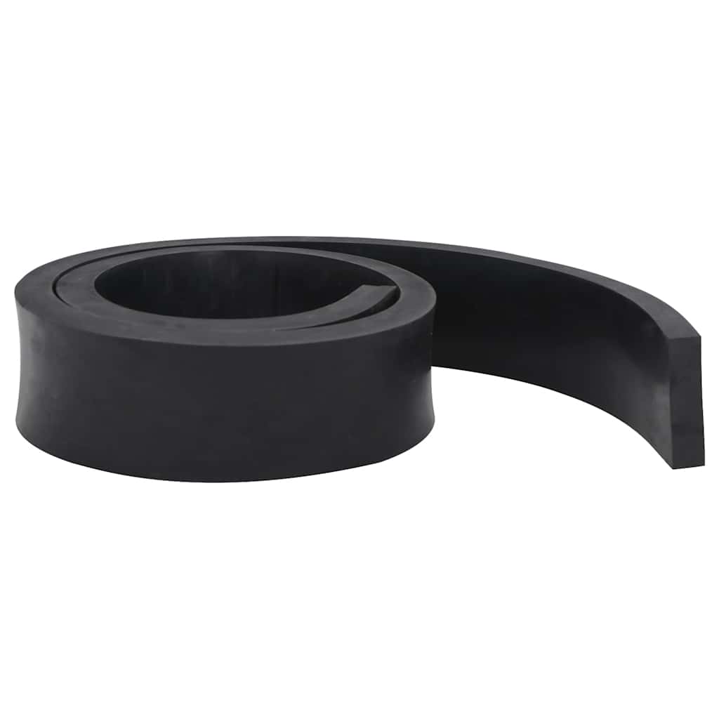 Borda de borracha para limpa-neves 150x8x2 cm preto