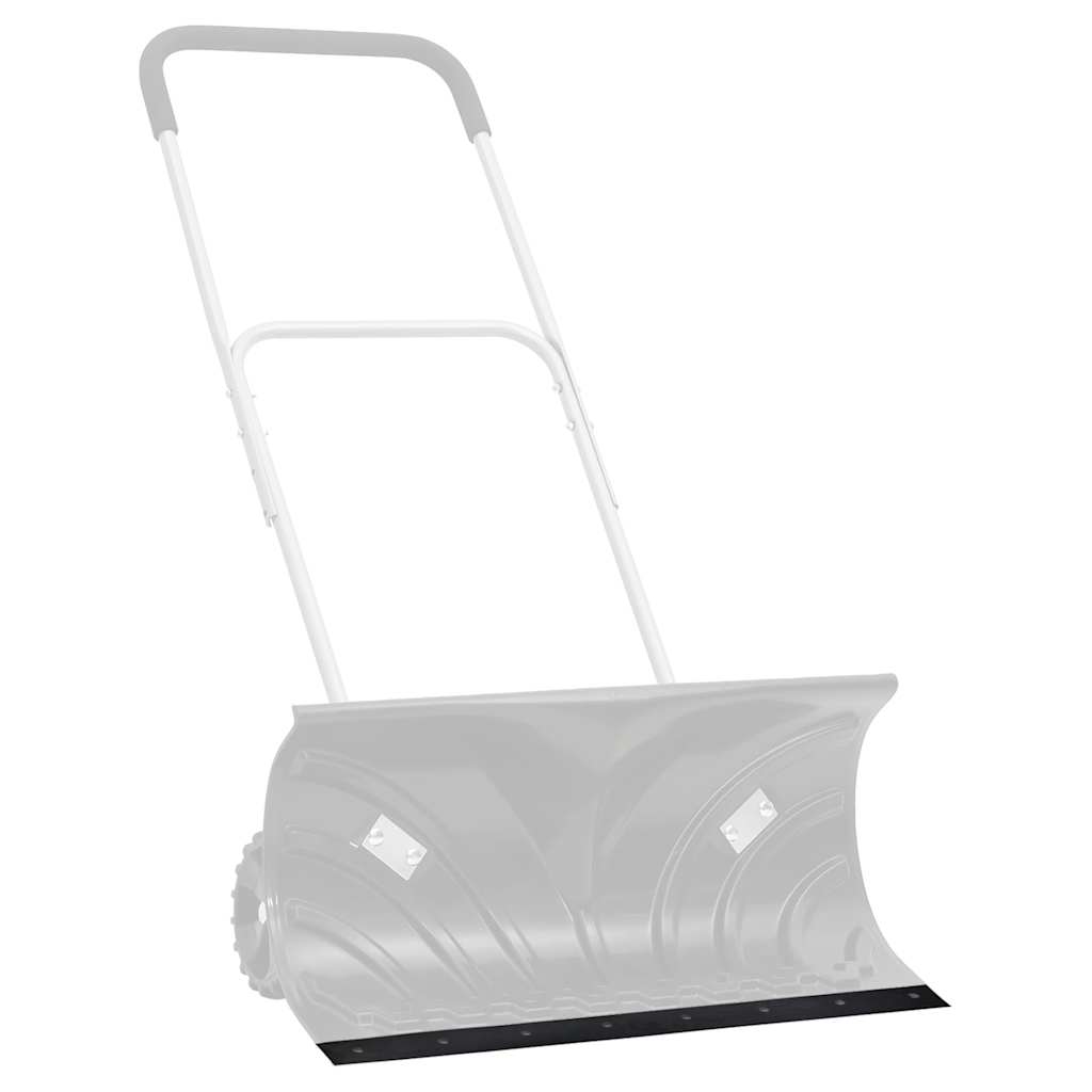 Borda de borracha para limpa-neves 150x8x2 cm preto