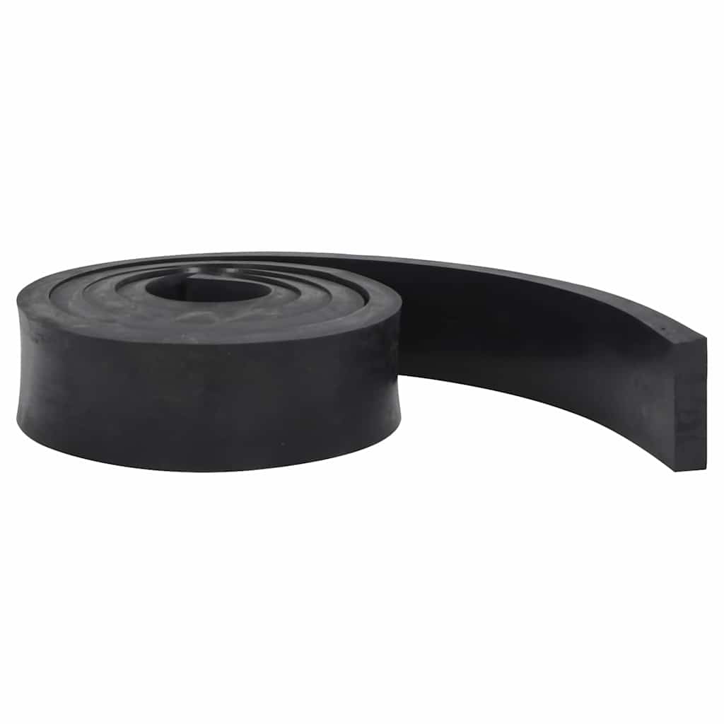 Borda de borracha para limpa-neves 250x8x2 cm preto