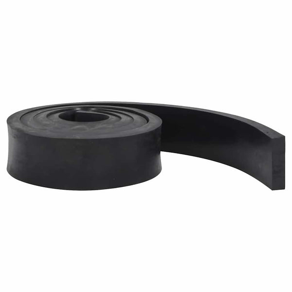 Borda de borracha para limpa-neves 250x8x2 cm preto