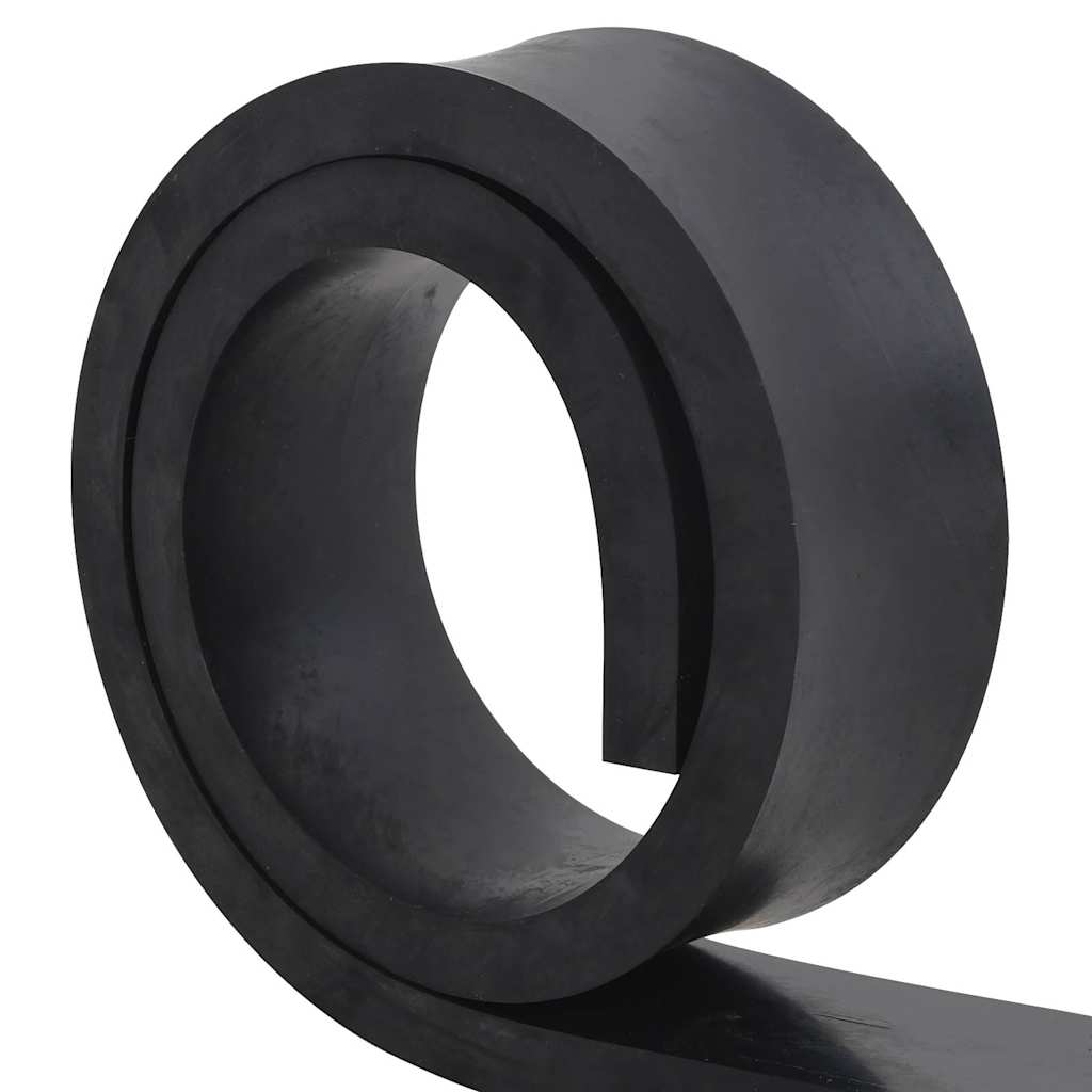 Borda de borracha para limpa-neves 180x10x2 cm preto