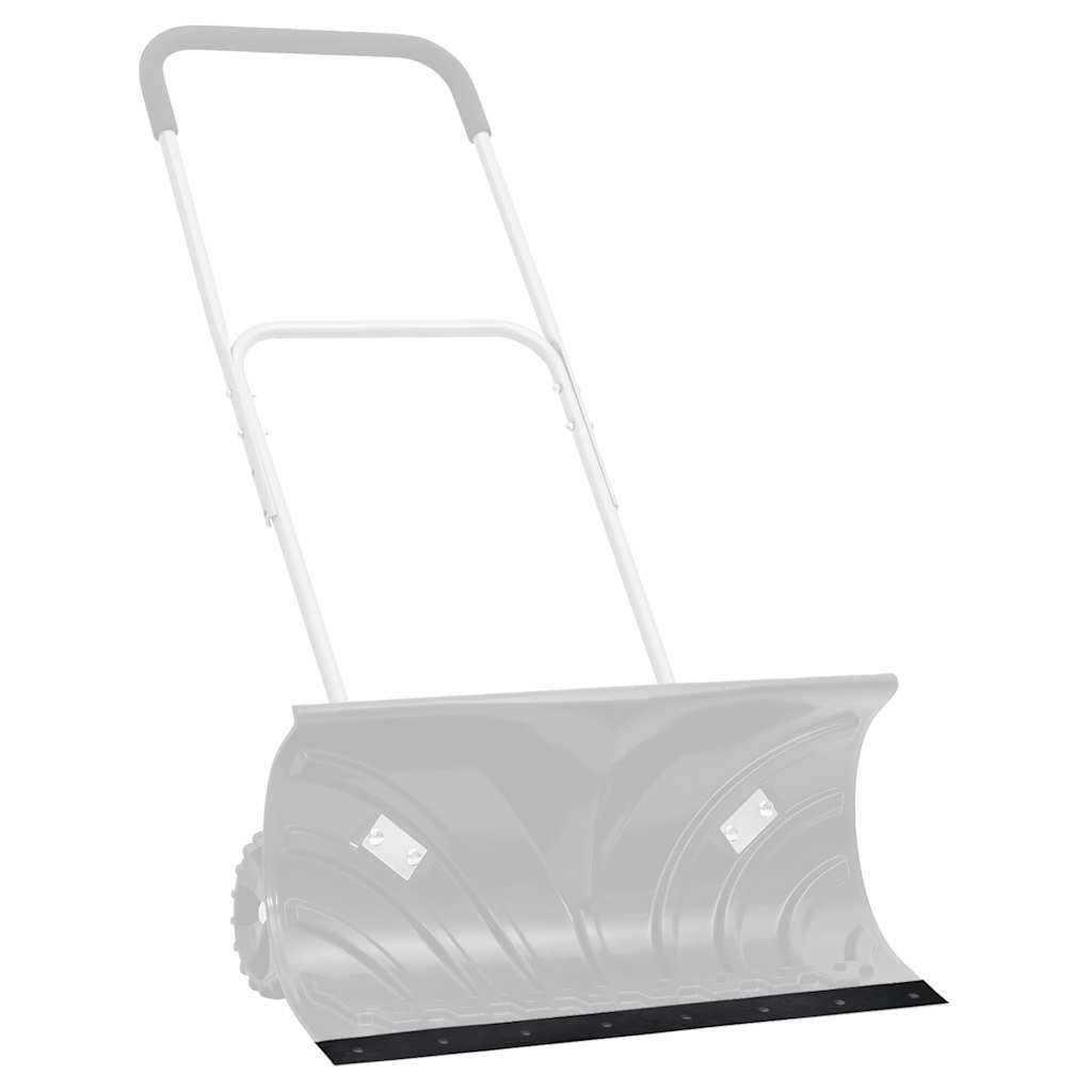 Borda de borracha para limpa-neves 250x10x2 cm preto