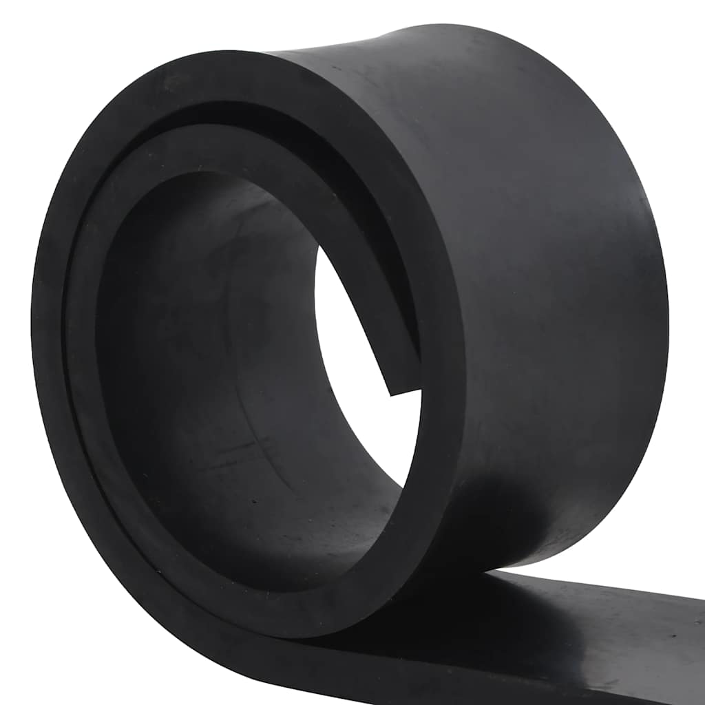 Borda de borracha para limpa-neves 100x15x2 cm preto