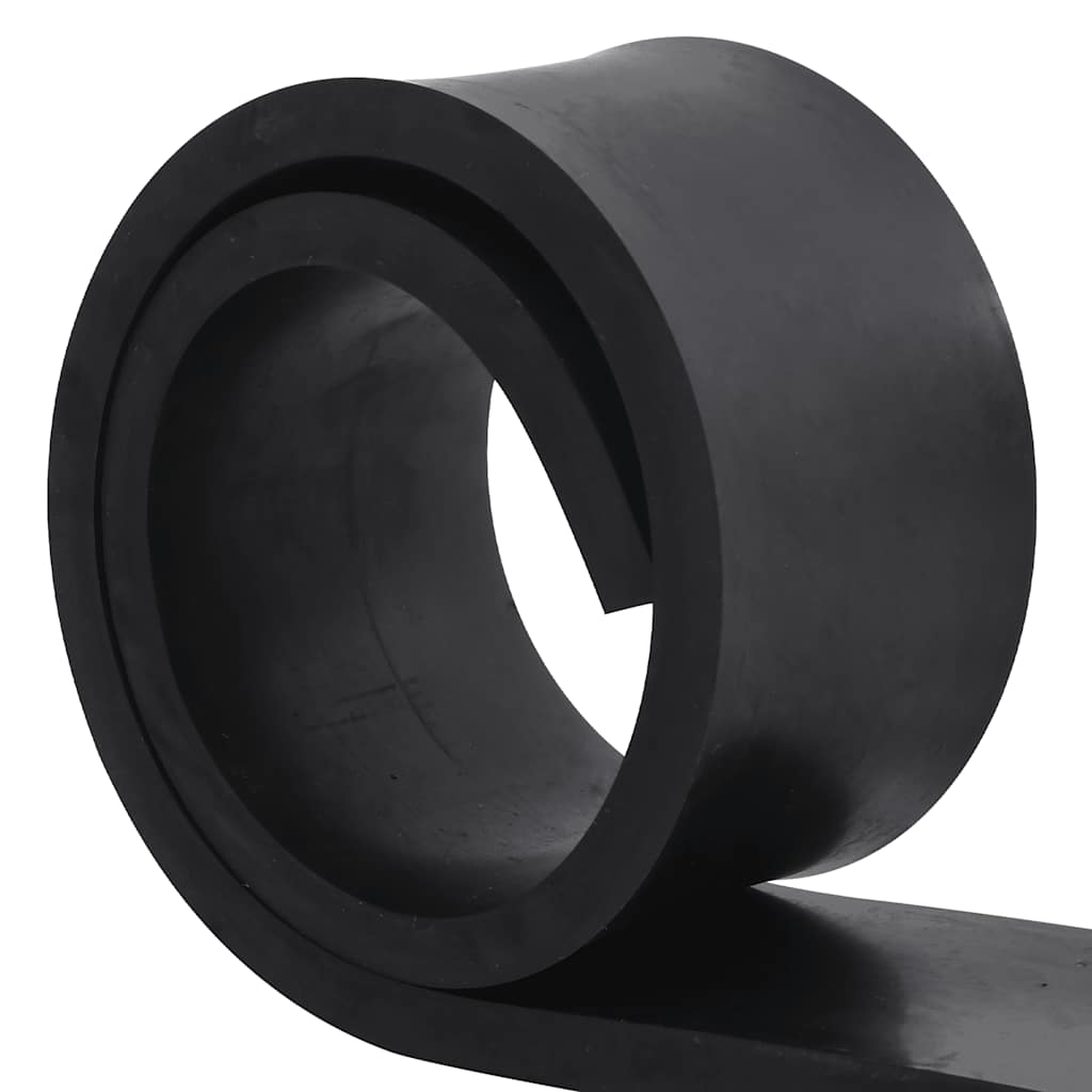 Borda de borracha para limpa-neves 120x15x2 cm preto