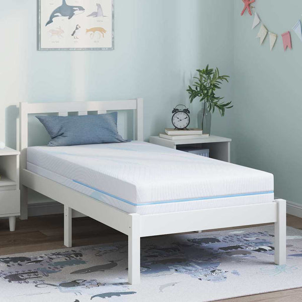 Colchão Branco 80 x 160 cm Espuma