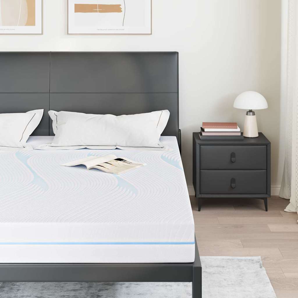 Colchão Branco 200 x 200 cm Espuma