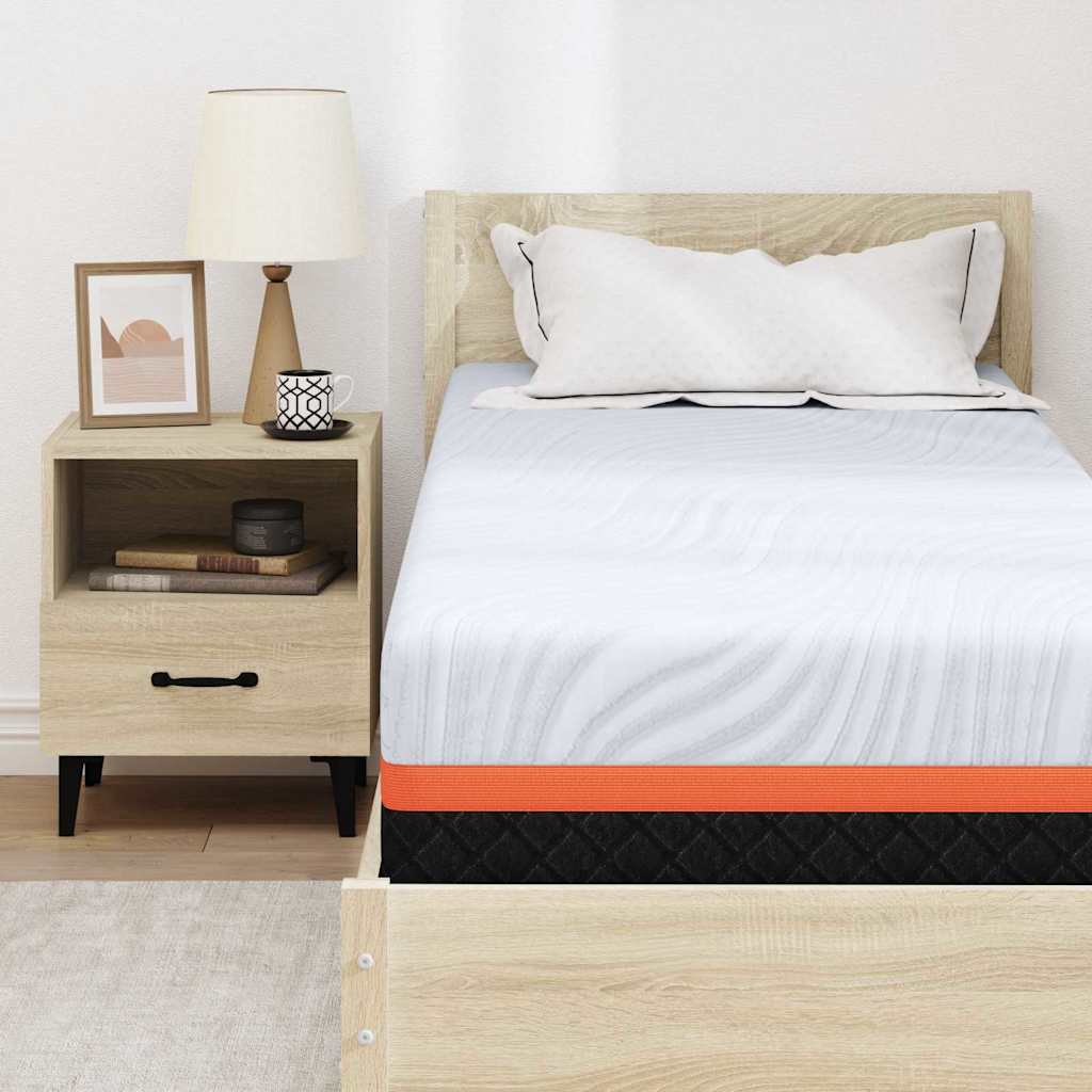 Colchão Branco, Cinza 70 x 200 cm Espuma