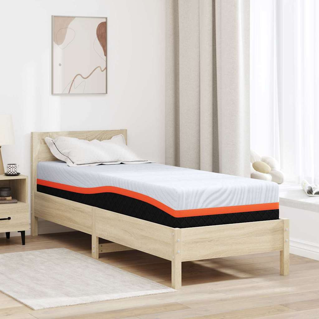 Colchão Branco, Cinza 70 x 200 cm Espuma