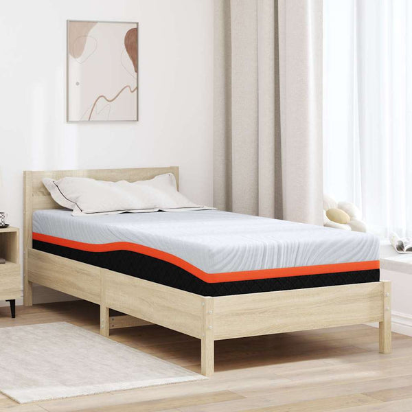 Colchão Branco, Cinza 90 x 190 cm Espuma