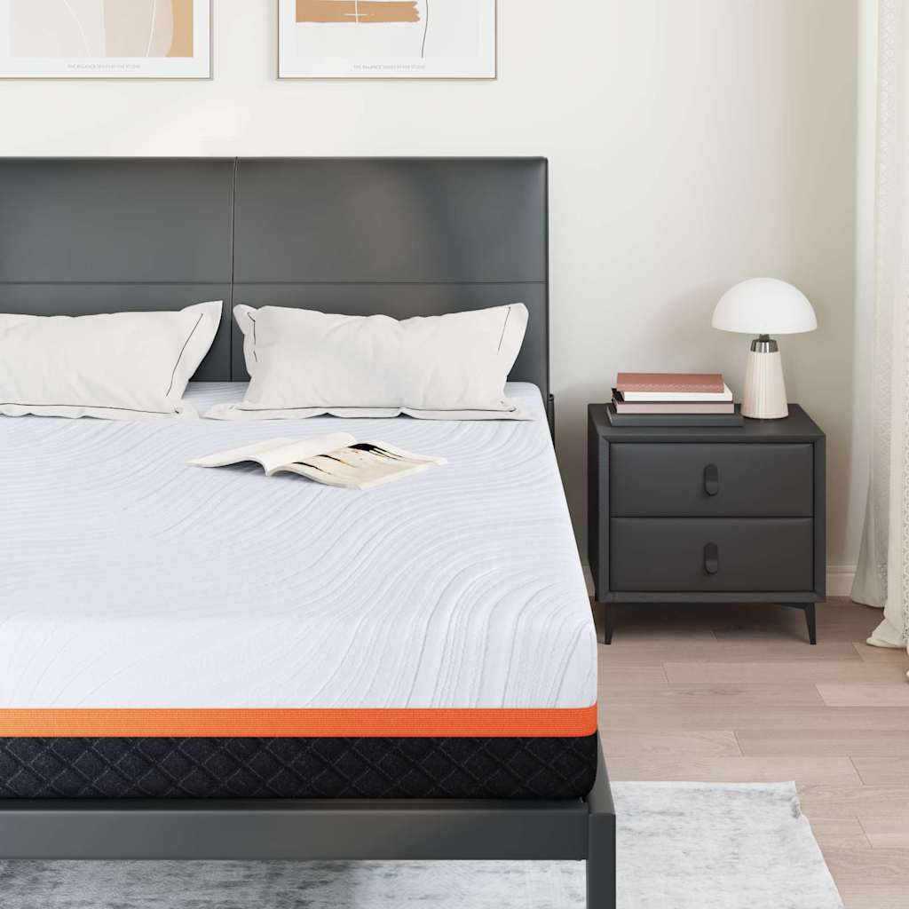 Colchão Branco, Cinza 140 x 190 cm Espuma