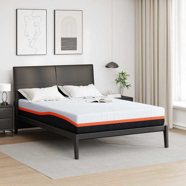 Colchão Branco, Cinza 140 x 200 cm Espuma