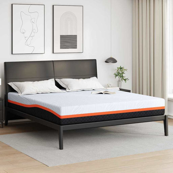 Colchão Branco, Cinza 180 x 200 cm Espuma