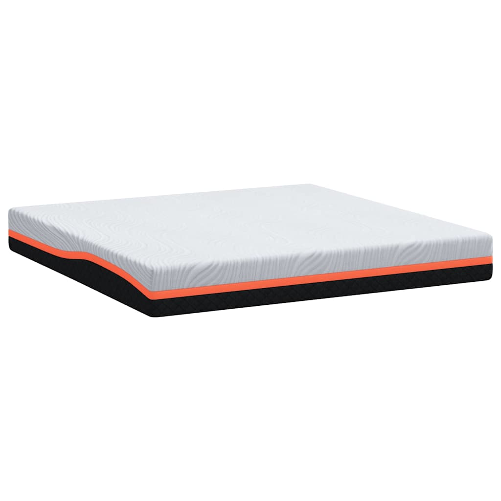 Colchão Branco, Cinza 200 x 200 cm Espuma