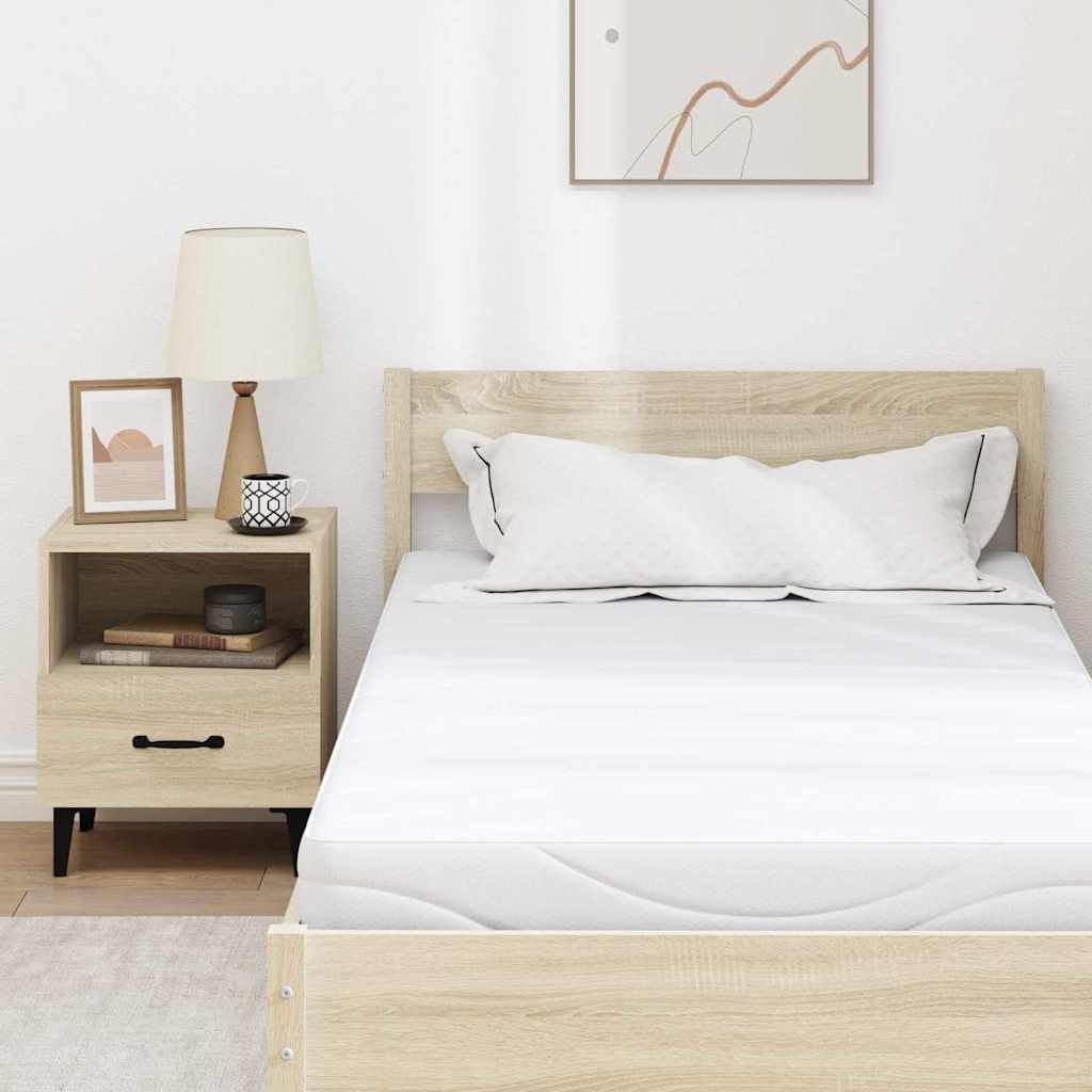 Colchão Branco 90 x 190 cm Espuma
