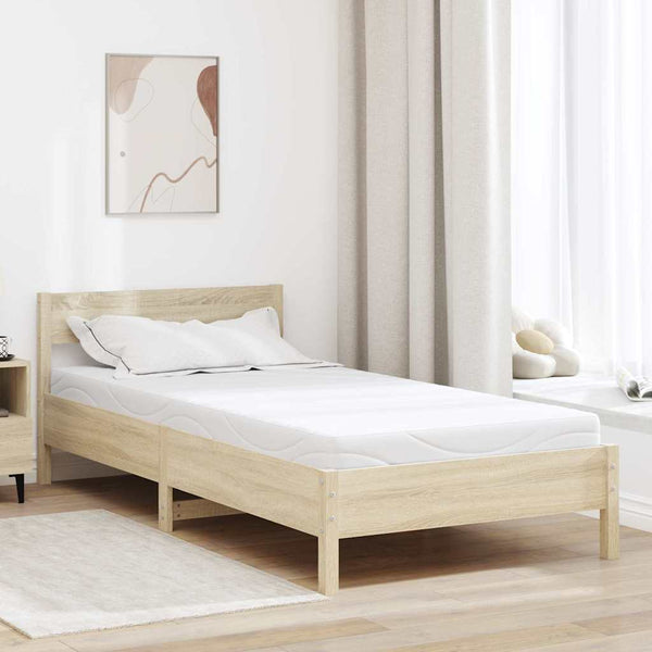 Colchão Branco 90 x 190 cm Espuma