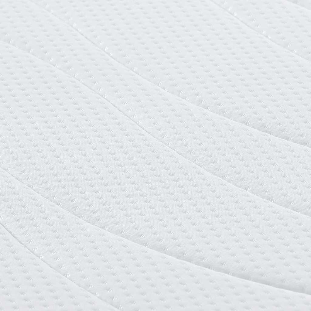 Colchão Branco 140 x 200 cm Espuma
