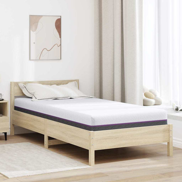 Colchão Branco, Cinza 120 x 200 cm Espuma
