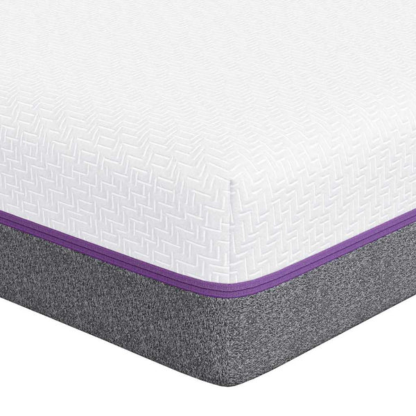 Colchão Branco, Cinza 120 x 200 cm Espuma