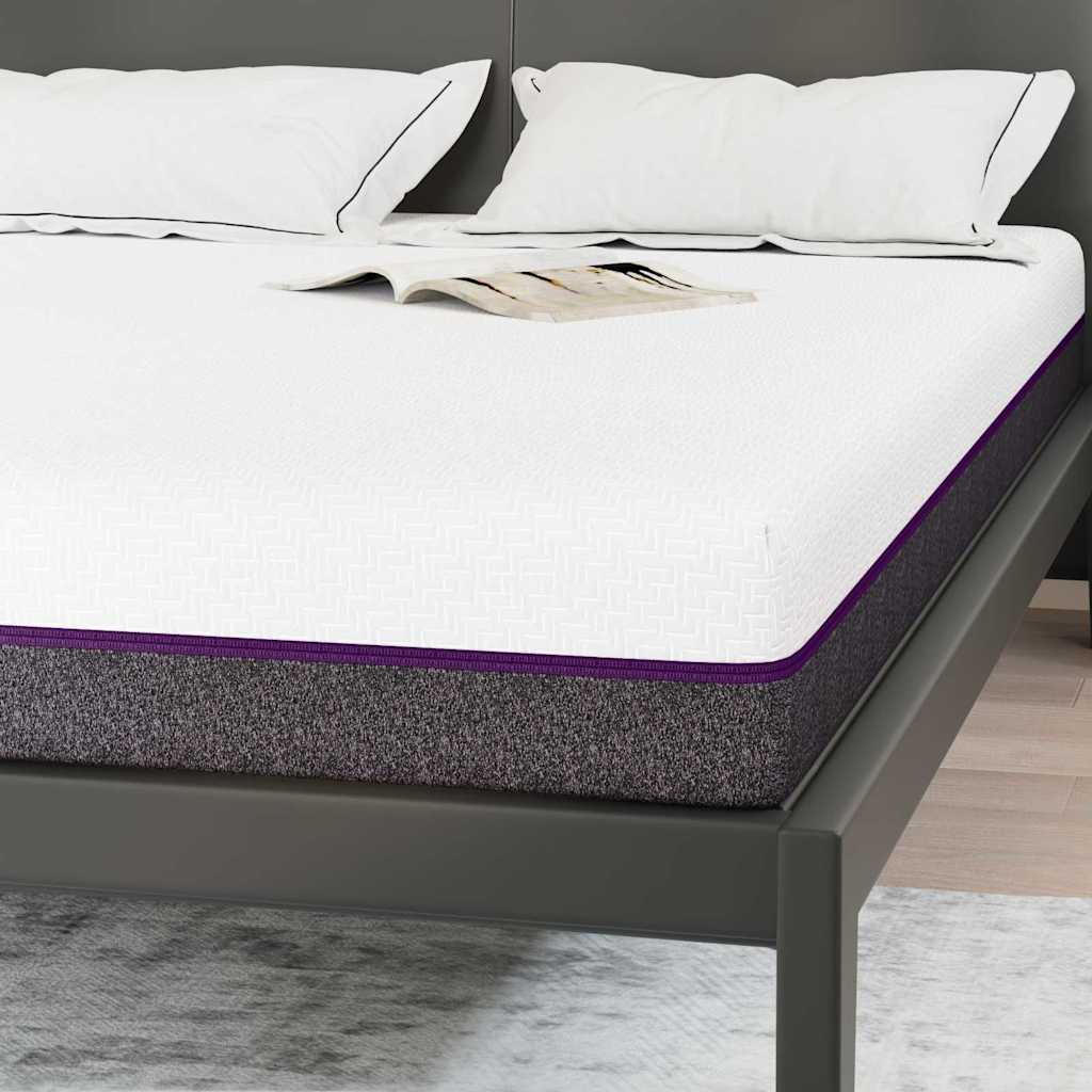 Colchão Branco, Cinza 140 x 200 cm Espuma