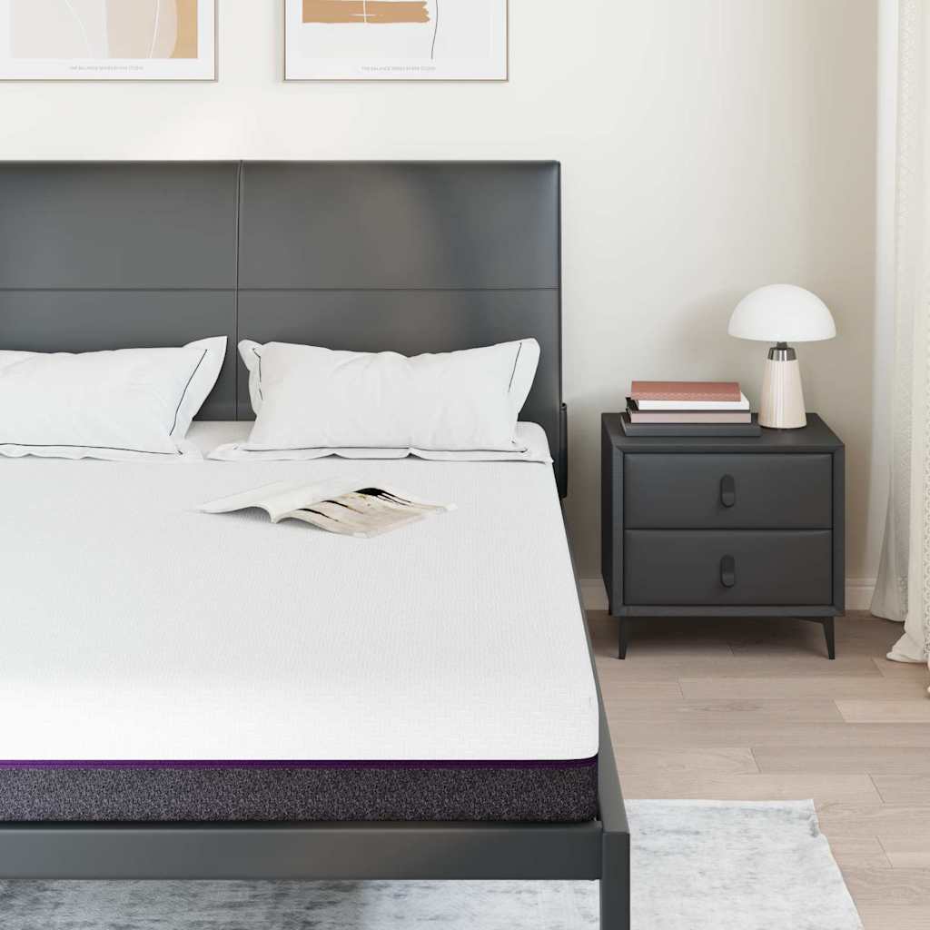 Colchão Branco, Cinza 160 x 200 cm Espuma