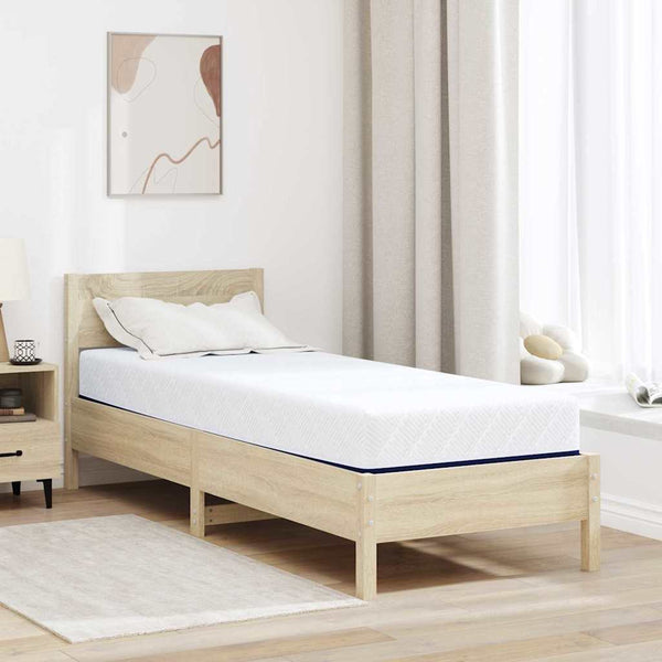 Colchão Branco, Azul 70 x 200 cm Espuma