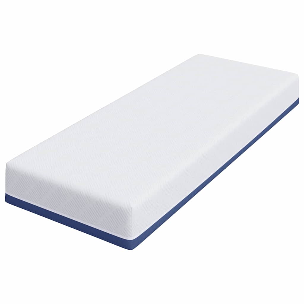 Colchão Branco, Azul 80 x 200 cm Espuma