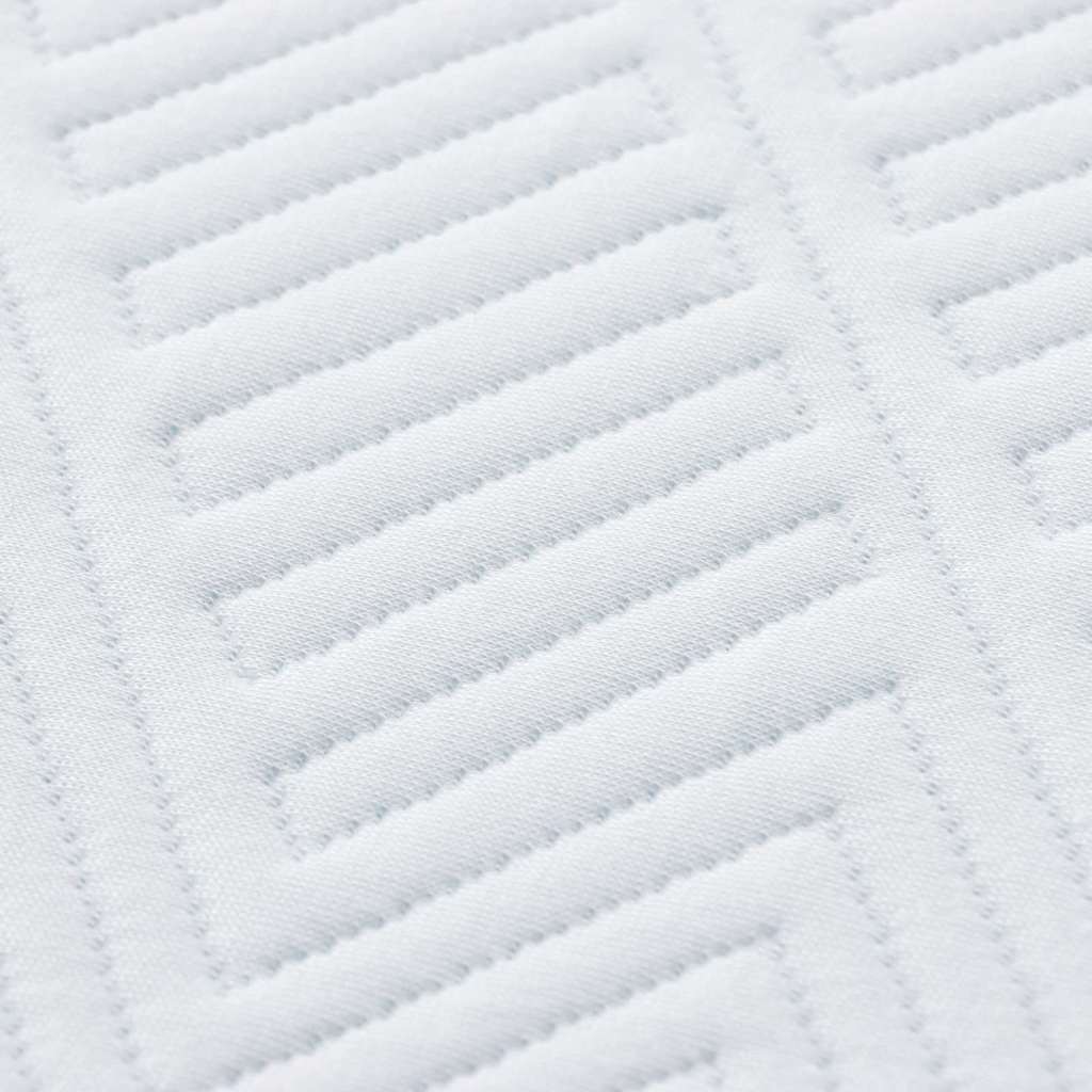 Colchão Branco, Azul 90 x 200 cm Espuma