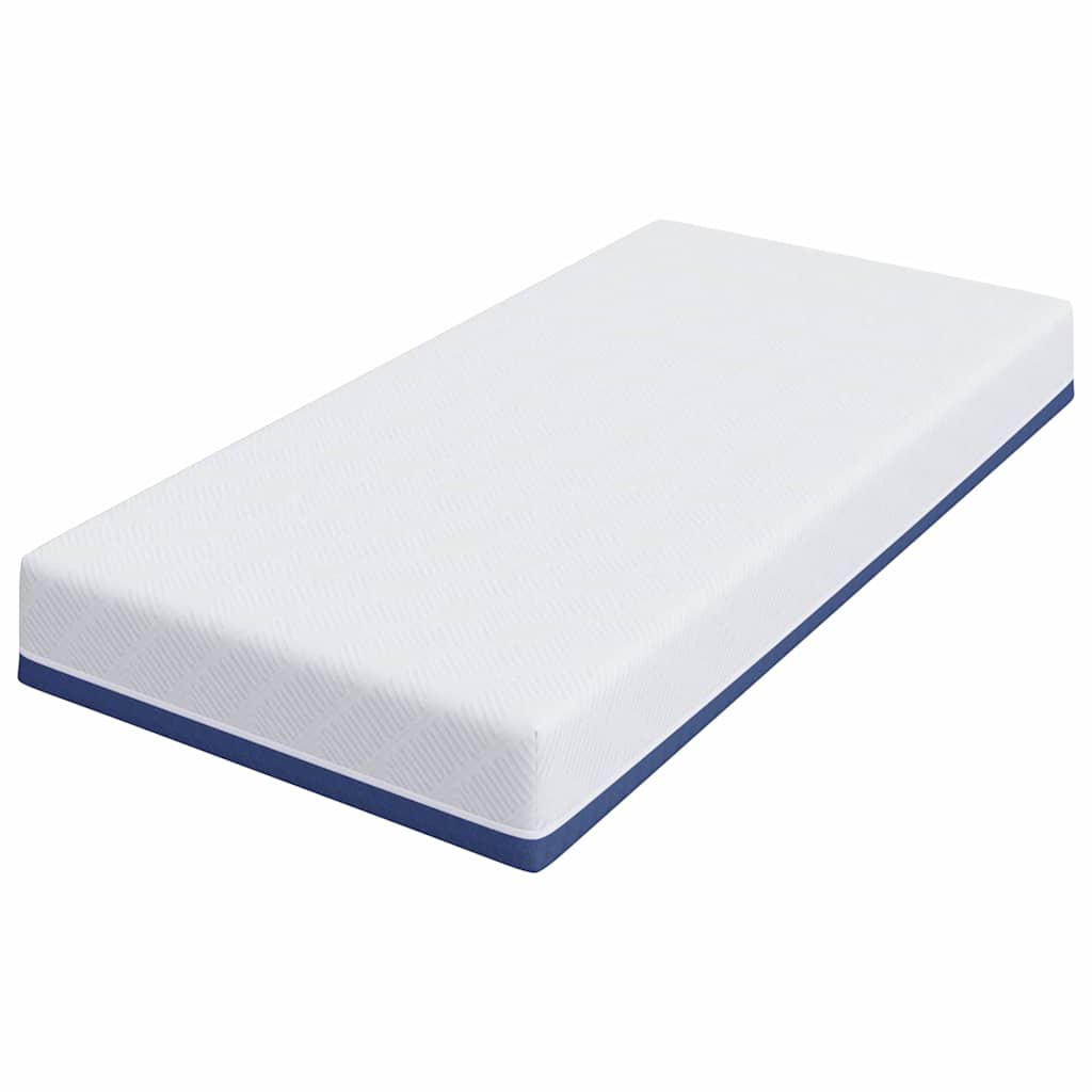 Colchão Branco, Azul 90 x 200 cm Espuma