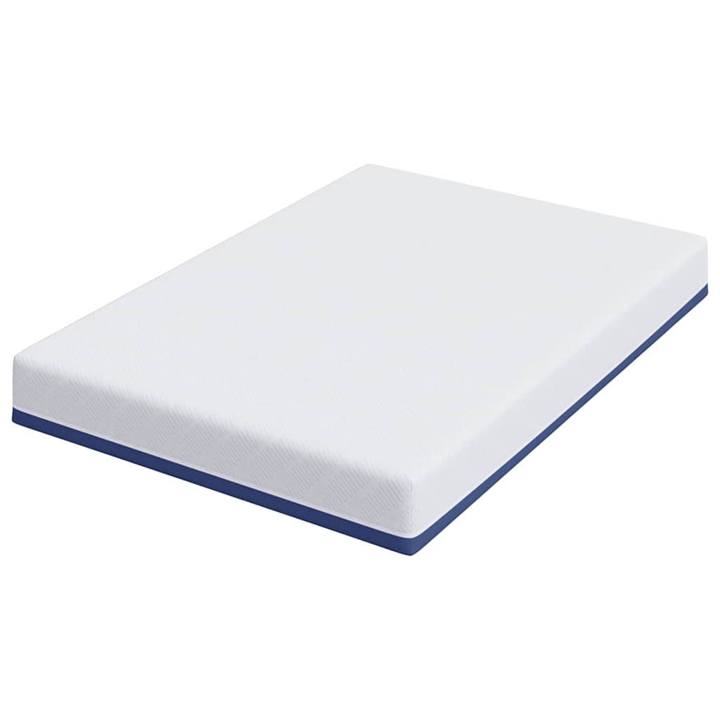 Colchão Branco, Azul 160 x 200 cm Espuma
