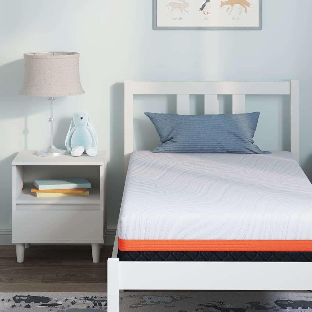 Colchão Branco, Cinza 80 x 160 cm Espuma