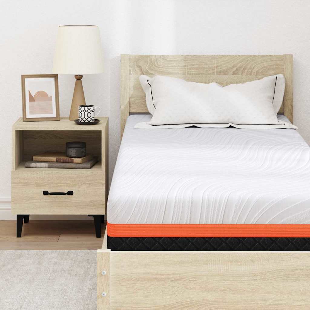 Colchão Branco, Cinza 80 x 200 cm Espuma
