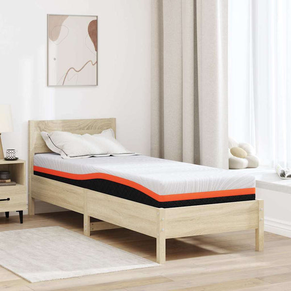 Colchão Branco, Cinza 80 x 200 cm Espuma