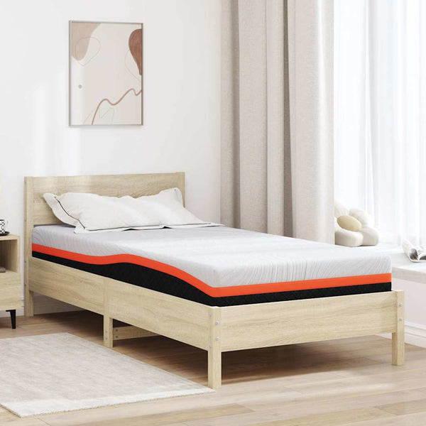 Colchão Branco, Cinza 100 x 200 cm Espuma