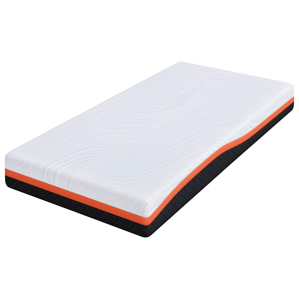 Colchão Branco, Cinza 100 x 200 cm Espuma