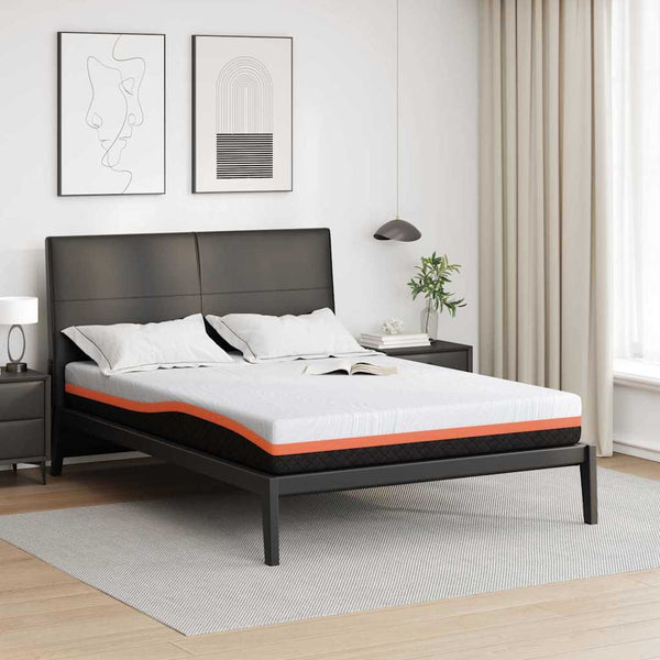 Colchão Branco, Cinza 140 x 190 cm Espuma
