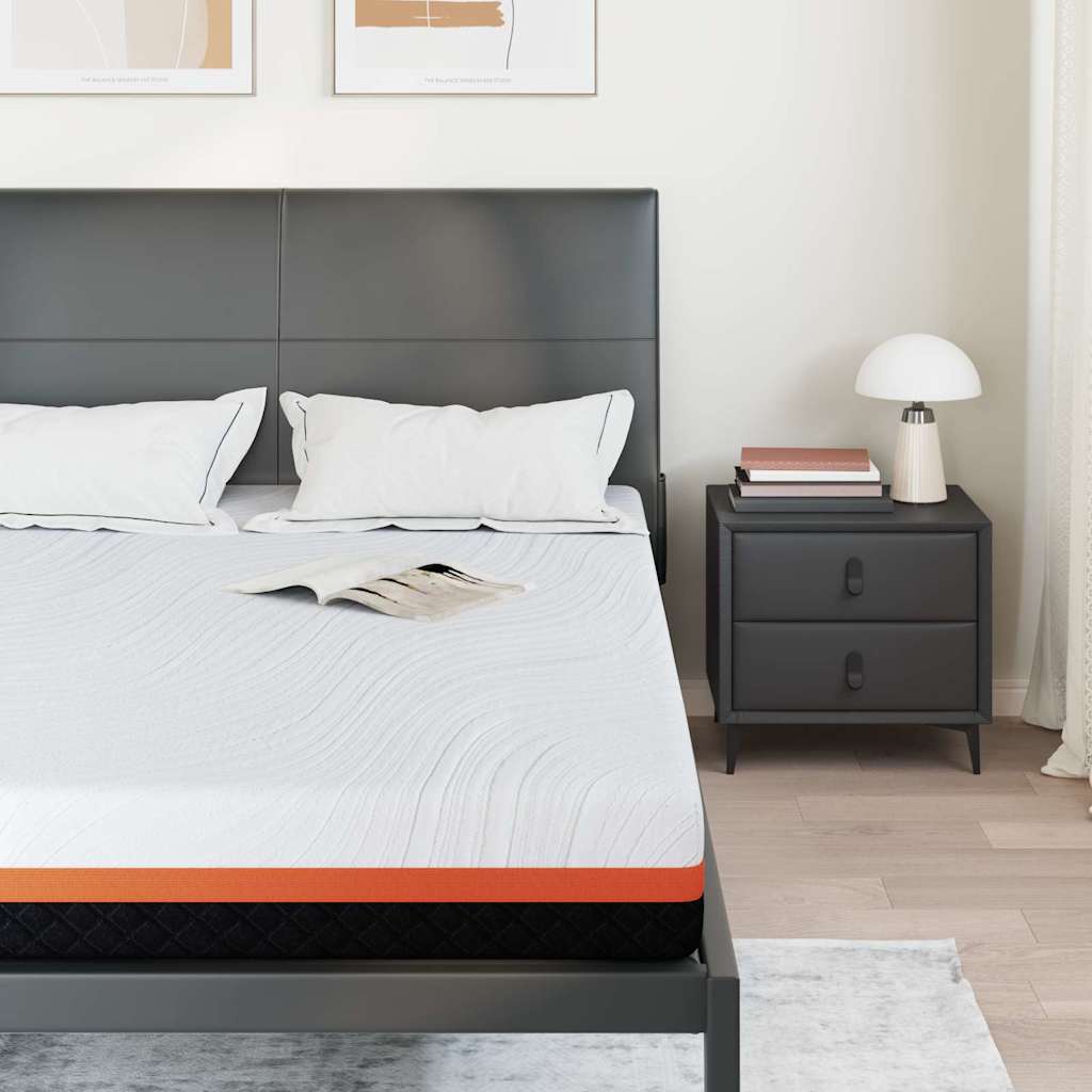 Colchão Branco, Cinza 140 x 190 cm Espuma