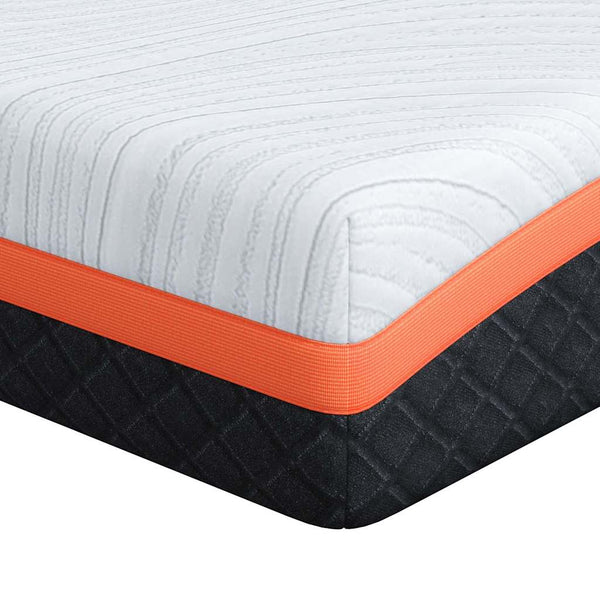 Colchão Branco, Cinza 140 x 190 cm Espuma