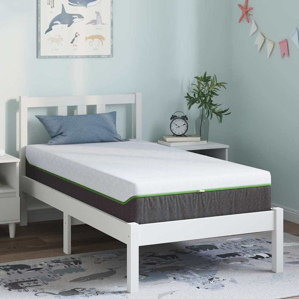 Colchão Branco, Cinza 80 x 160 cm Espuma